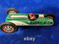 Vintage Friction Flip Over Racing Car By Masudaya