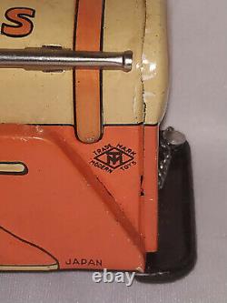 Vintage Friction Tin Toy Japan Box Pack Gasoline Car Gas Oil Tanker Mobil Gas