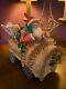 Vintage German Santa Belsnickle Bethany Lowe Ltd Ed. Loofah Car! With Toys