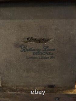 Vintage German Santa Belsnickle Bethany Lowe Ltd Ed. Loofah Car! With Toys