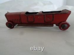 Vintage German Tin Litho Red Penny Car