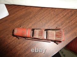 Vintage German Tin Litho Red Penny Car