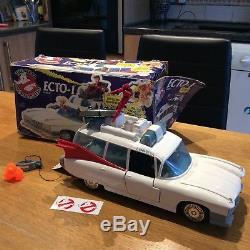 Vintage Ghostbusters Ecto 1 Car Boxed, Kenner Unused Stickers
