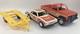 Vintage Hardees Racing Toys Car Truck and Trailer Collectible Set Made in USA