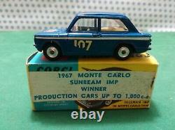 Vintage Hillman Imp IN Monte Carlo Trim 1/43 Corgi toys 328 MIB