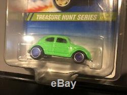 Vintage Hot Wheels 1995 Treasure Hunt series 5 of 12 cars VW Bug