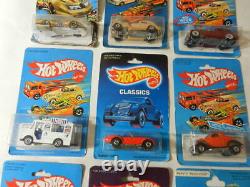 Vintage Hot Wheels- (9) Different- New On Card- Vintage Toy Cars- Not Redline