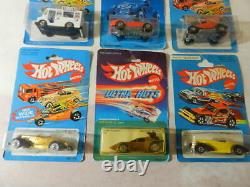 Vintage Hot Wheels- (9) Different- New On Card- Vintage Toy Cars- Not Redline