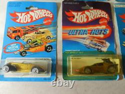 Vintage Hot Wheels- (9) Different- New On Card- Vintage Toy Cars- Not Redline