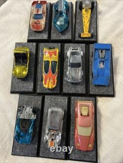Vintage Hot Wheels Redline Toys Lot Mattel Diecast With Acrylic Case 1960's-1970's