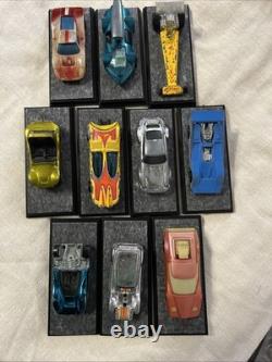Vintage Hot Wheels Redline Toys Lot Mattel Diecast With Acrylic Case 1960's-1970's