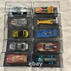 Vintage Hot Wheels Redline Toys Lot Mattel Diecast With Acrylic Case 1960's-1970's