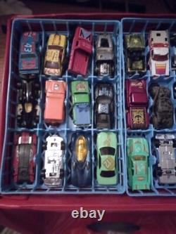 Vintage Hot Wheels With Carrying Case