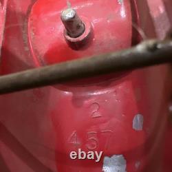 Vintage Hubley Kiddie Toy Cast Iron Race Car #5 w Driver Original Paint USA Vintage Hubley Kiddie Toy Cast Iron Race Car #5 w Driver Original Paint USA