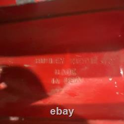 Vintage Hubley Kiddie Toy Cast Iron Race Car #5 w Driver Original Paint USA