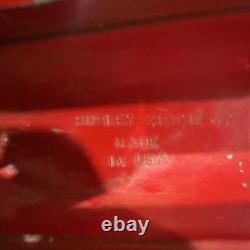 Vintage Hubley Kiddie Toy Cast Iron Race Car #5 w Driver Original Paint USA