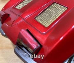 Vintage Ichada 1963 Corvette Stingray Tin Toy Car Japan Battery Op Red RARE