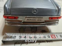 Vintage Ichiko Mercedes Benz 300SE Tinplate Toy Car Made in Japan Collectible