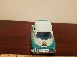 Vintage Isetta 300 Bandai 1960s Tin Toy BMW car Made In Japan Tin Toy Lot