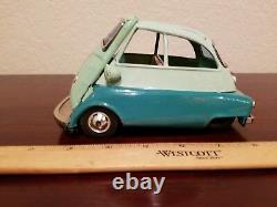 Vintage Isetta 300 Bandai 1960s Tin Toy BMW car Made In Japan Tin Toy Lot