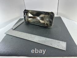 Vintage J&S Products Pressed Steel Streamlined Sedan Car Toy Black Los Angeles