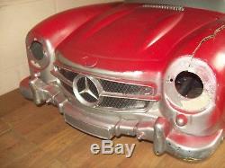 Vintage JJ Toys Mercedes 380 Pedal Car for Restoration