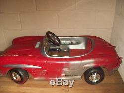 Vintage JJ Toys Mercedes 380 Pedal Car for Restoration