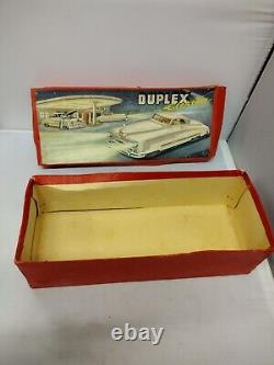 Vintage JNF Duplex Electric Toy Car Germany 1950s Rare Holy Grail w BOX -WORKS