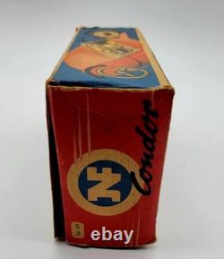Vintage JNF Joseph Neuhier No. 59 Condor Tinplate Clockwork Toy Car, Germany