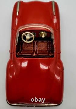 Vintage JNF Joseph Neuhier No. 59 Condor Tinplate Clockwork Toy Car, Germany
