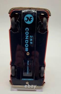 Vintage JNF Joseph Neuhier No. 59 Condor Tinplate Clockwork Toy Car, Germany