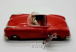 Vintage JNF Joseph Neuhier No. 59 Condor Tinplate Clockwork Toy Car, Germany