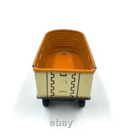 Vintage Japan Friction Tin Cars 3 Assorted Trucks Trade Mark K