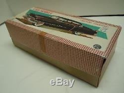 Vintage Japan T. N Nomura Tin Battery Op Cadillac Car in BOX. Great Cond. Works. NR