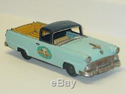 Vintage Japan Tin Bandai Ford Ranchero, Toy Car, Truck, Ford Lasts Longer