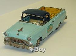 Vintage Japan Tin Bandai Ford Ranchero, Toy Car, Truck, Ford Lasts Longer