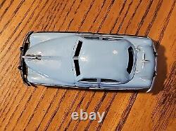 Vintage Japan Tin Toy Friction Car Blue Nash Mercury 1950's 1940's