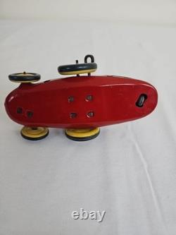 Vintage Japan Tin Windup Pinky, Monkey In A Car