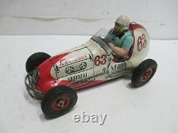 Vintage Japan Tin Yonezawa Champion Special Toy Midget Race Car Friction