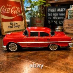 Vintage Japanese Tin Toy 1950 Masudaya Oldsmobile Classic Car Retro