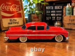 Vintage Japanese Tin Toy 1950 Masudaya Oldsmobile Classic Car Retro