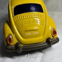 Vintage Japanese Tin Toy Car Volkswagen Beetle Yellow Toys Club