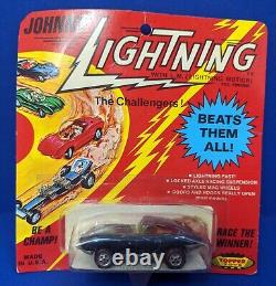 Vintage Johnny Lightning Topper Toys Jaguar XKE Blue