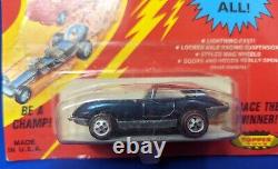 Vintage Johnny Lightning Topper Toys Jaguar XKE Blue
