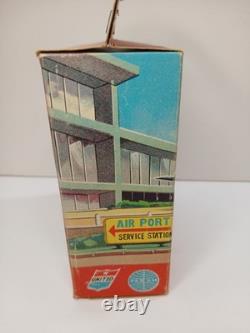Vintage KYOEI Japan Friction Car Metal Set RARE Pan Am BOAC Royal Dutch Air Port
