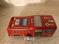 Vintage Kanto Toys Japan Lot of 12 Tin Wind-up Mini Midget Cars Counter Display