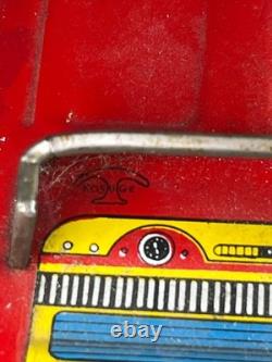 Vintage Kosuge Ford Skyliner 4652 Tin Litho Toy Car Japan 1958