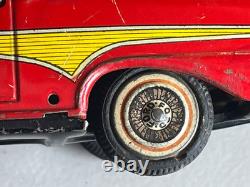 Vintage Kosuge Ford Skyliner 4652 Tin Litho Toy Car Japan 1958
