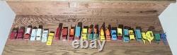 Vintage LESNEY Matchbox Cars/ Trucks / LOT of 29 Vehicles