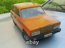 Vintage Lada Vaz 2107 Large Toy Car Model 1990 Ussr Russia Cccp Soviet Era 18